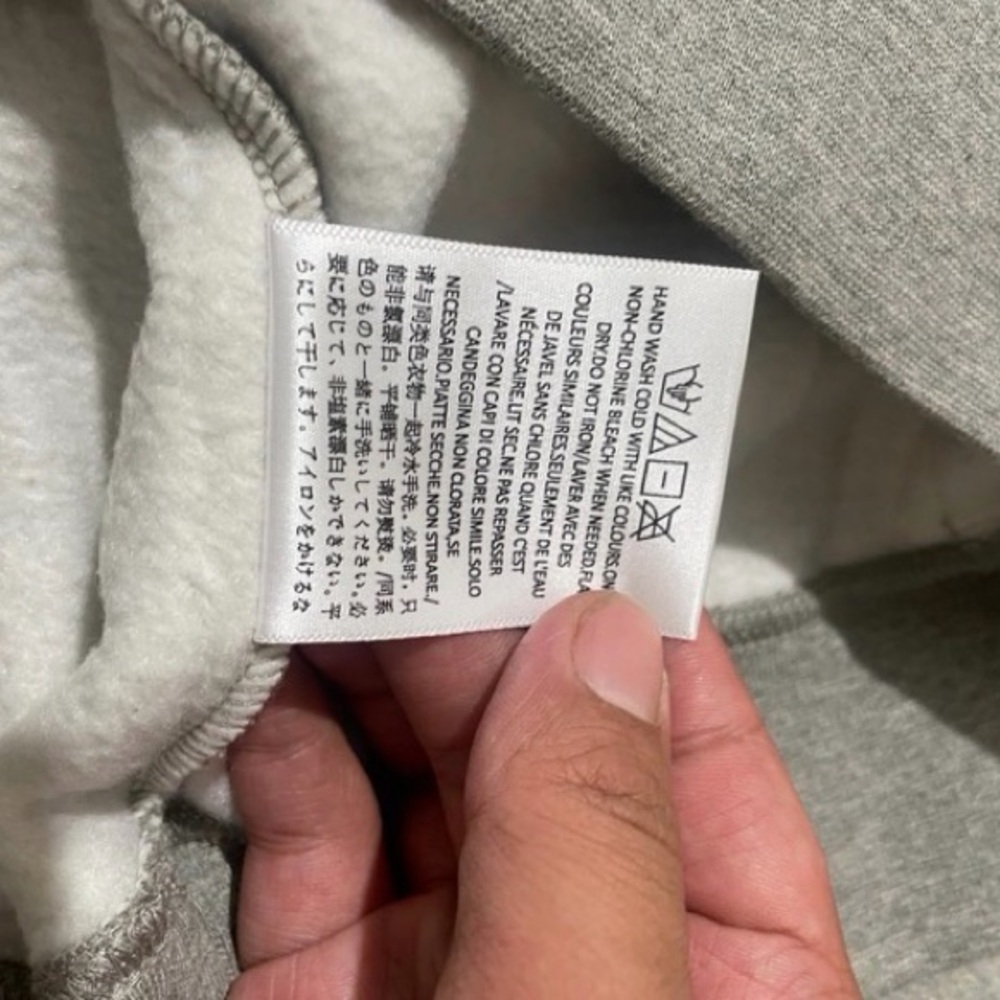 Fear of God Essentials Heather Gray Hoodie - Picture 8 of 9